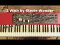 The Right Way to Play I Wish by Stevie Wonder || Piano Tutorial || Sheet Music || Nord Electro 5D