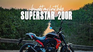 I Bought My First Bike SUPERSTAR 200R