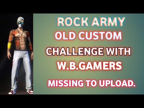 Challenge With W.B.GAMERS(SANJU)👉OLD CUSTOM - YouTube