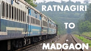 12051 Madgaon JanShatabdi Express | RATNAGIRI to MADGAON | Full Journey !!