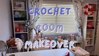 Crochet Room Makeover | Crochet Room Tour