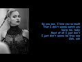 I'd Rather Go Blind by Beyonce (Lyrics)