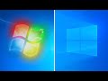 Comparing Windows 7 and Windows 10!