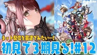 【#Vtuber】TVアニメ『ウマ娘 プリティーダービー Season 3』初見で同時視聴！！＃12【#ウマ娘】