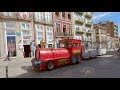 4k city walk. porto portugal