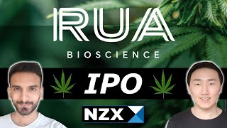 Rua Bioscience stock IPO | Cannasouth's (CBD) biggest competitor | NZX:RUA