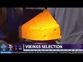 ed marinaro takes forever to announce vikings pick producer tells him to hurry up💀 2022 nfl draft