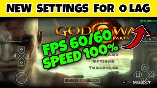 ( New 100% working) PPSSPP Best Settings for God of war Ghost of Sparta | Gaming Bruh