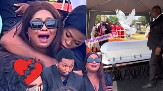 Rethabile Khumalo Breaks Everyone’s Heart At Her Mom Winnie Khumalo’s Funeral Service|Mamgobhozi tv