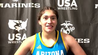 Morgan Lucio (AZ), 144 Women's Freestyle Champion | 2023 16U National Championships