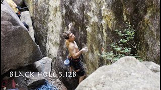 ブラックホール 5.12b 小川山