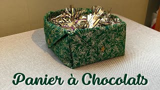 Tuto Panier à Chocolats Noel~Couture Stefellya