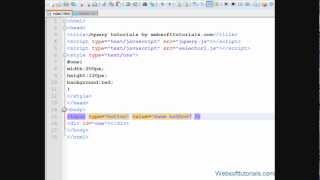 jquery tutorials for beginners - 34 - jquery toggle