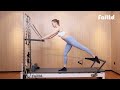 faittd aluminum pilates reformer with tower