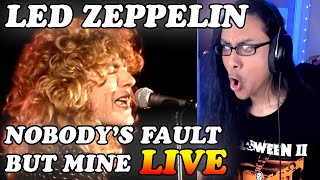 Led Zeppelin Nobody's Fault But Mine Live Reaction