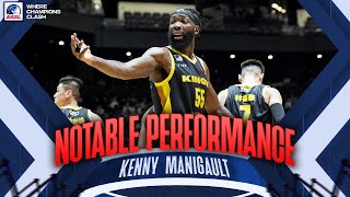 Macau Classic Notable Performance: New Taipei Kings Kenny Manigault 21 Points vs. Macau Black Bears