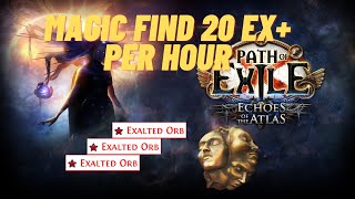 [3.16] Path of Exile - Magic Find Low Investment Guide - 20 EX+ PER HOUR [SC/STD]