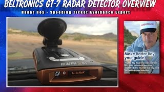 Beltronics GT-7 Radar Detector Overview