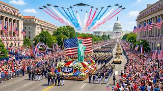 🔴 LIVE: 🇺🇸 America's Flag Day Parade 2026 | Epic Military Ceremony & Patriotic Celebration Full 4K