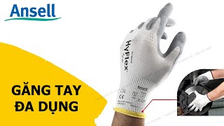 Găng tay đa dụng Hyflex ANSELL 11-800 phủ Nitrile dầy, ôm khít tay, chống bám dầu mỡ - Thinksafe