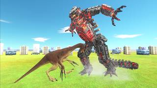 Super Godzilla, Skar King, Mechagodzilla or Which Team Can Defeat Evolved Therizinosaurus In ARBS