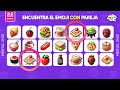 encuentra el emoji raro edición de comida rápida 1 🍟🌭🍔 fácil medio difícil 25 niveles