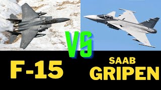 f-15 Eagle vs Saab JAS-39 Gripen   comparison video