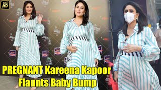 PREGNANT Kareena Kapoor Khan Flaunts BABY BUMP As She Returns To WHAT WOMEN WANT Sets