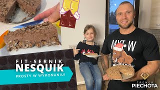 FIT-SERNIK NESQUIK - pyszne zdrowe ciasto