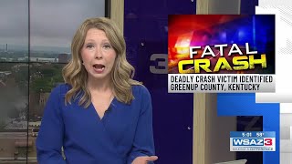 Victim identified in deadly Greenup County crash