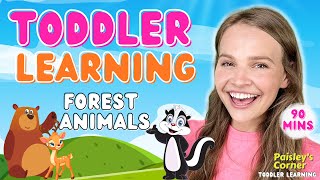 Toddler Learning Video- Learn Animals | Best Learning Video for Toddlers | Toddler Speech | For Kids