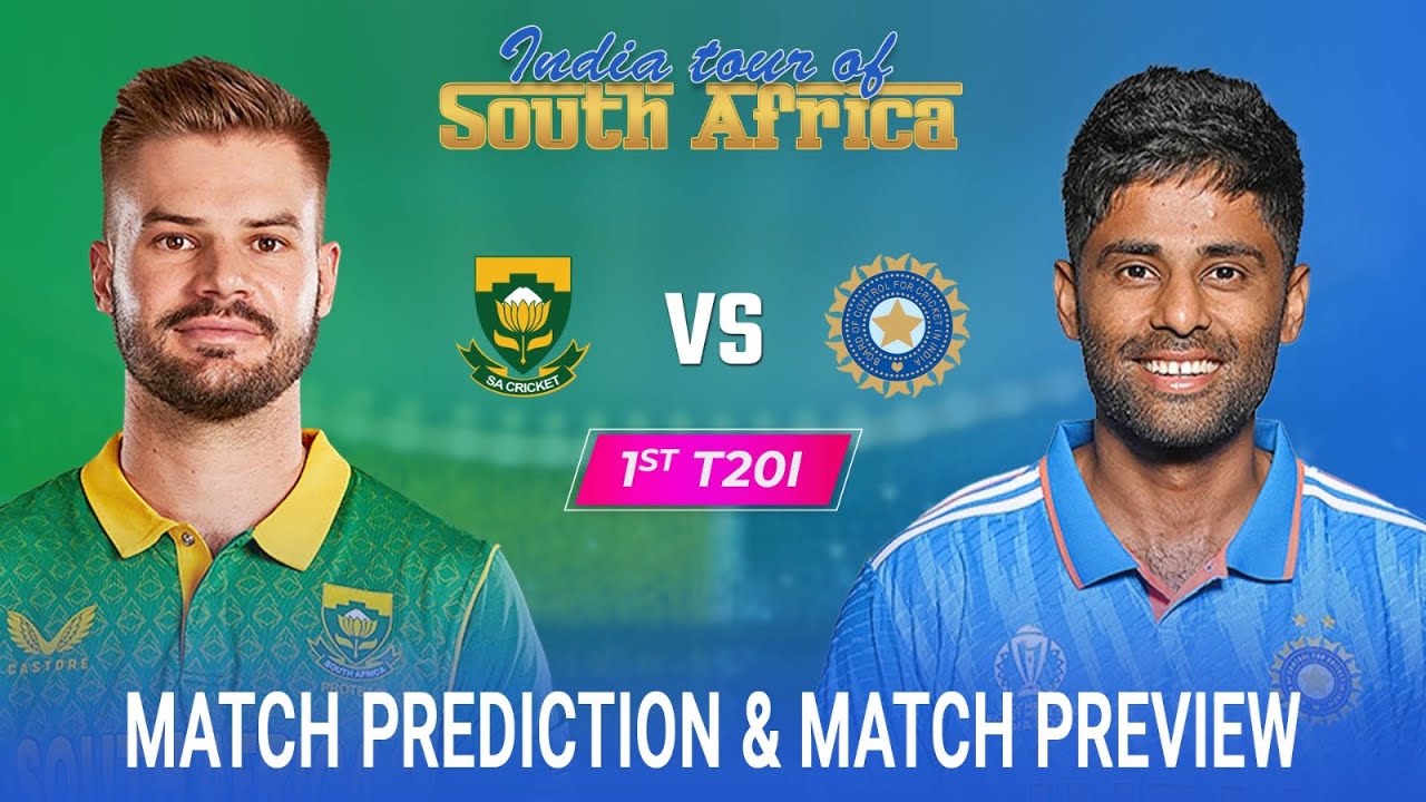 RSA Vs IND 1st T20 Match Prediction| 10th Dec South Africa Vs India ...