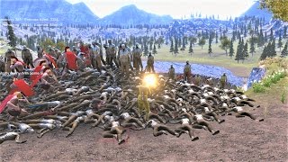 1 US Marine & 300 Spartans vs 30000 Zombies Ultimate Epic Battle Simulator