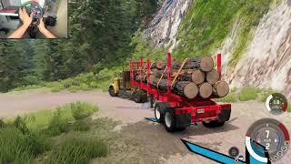 Beamng Drive Truck Kereste Taşımacılığı 3.Day