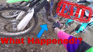 Beating a Yz 250 Dirtbike on a KLX 140L