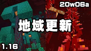 Minecraft 1.16 地獄更新：比鑽石還強的新裝備？三種新生態域、生物！地獄要全面翻新了！？？｜Minecraft 1.16 Update Snapshot 20w06a