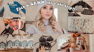 PACK \u0026 GRWM FOR A SKI TRIP!!