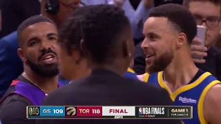 Drake Calls Draymond Green "Trash" After Toronto Raptors Win Game 1 | NBA Finals