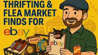 Full-Time eBay Seller Hits Flea Markets & Thrift Stores for Profit!