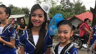 Majorette At Town Fiesta In The Philippines