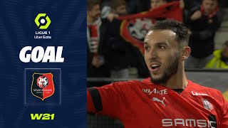 Goal Amine GOUIRI (21' - SRFC) STADE RENNAIS FC - RC STRASBOURG ALSACE (3-0) 22/23