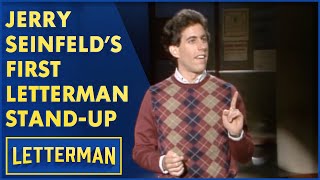 Jerry Seinfeld's First Stand-Up Appearance On "Late Night" | Letterman
