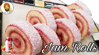 Jam Rolls | Swiss Rolls Jelly Rolls | By Mr Singh First Sikh Punjabi Cake Decorator in America