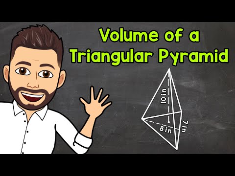 How do you find the length of a triangular pyramid?