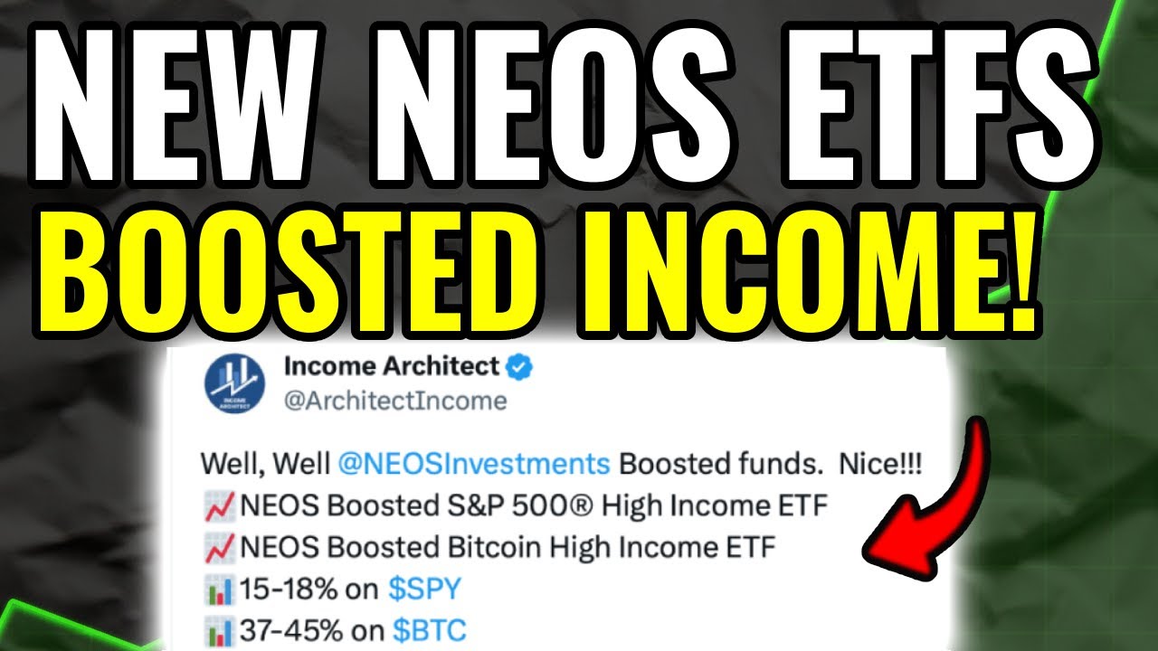 Neos Just Filed For Boosted High Income Etfs Youtube