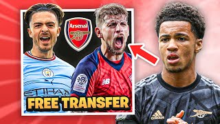 Arsenal To Sign FREE Agent Midfielder? | The Truth About Arsenal’s Ethan Nwaneri Debut!