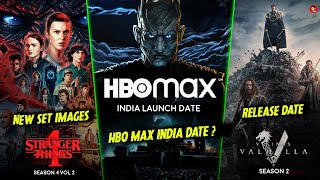 🔥♥️HBO Max India Launch, Vikings Valhalla Season 2 Release Date & Stranger Things 4 Updates.