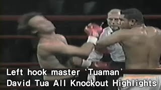 Left hook master Tuaman David Tua all Knockout Highlights