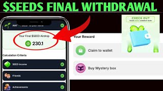 How to Claim $SEED Airdrop To WALLET ( Step-by-step guide )