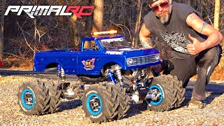 8 WHEELS \u0026 8 SHOCKS: 400AMP ELECTRIC - 125lb WORLDS LARGEST RC MONSTER TRAiL TRUCK! | RC ADVENTURES